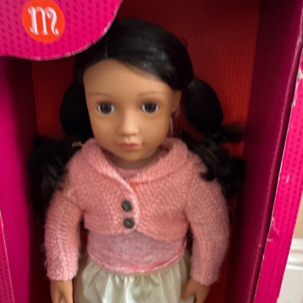 NWT Our Generation Maricela Doll with Pink and White Outfit Girls Toddler - Picture 2 of 10